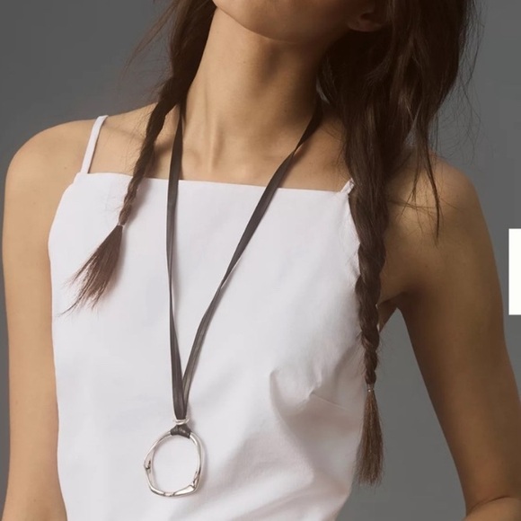 Anthropologie NWT Sleeveless Backless White Crop Top Women With Feminine Touch - Picture 4 of 8